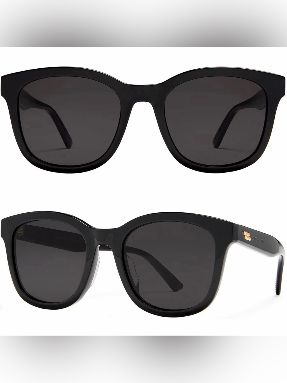 BOTTEGA VENETA BV1080SK BLACK SUNGLASSES POLARIZED